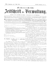 Österreichische Zeitschrift für Verwaltung