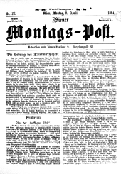 Wiener Montags-Post