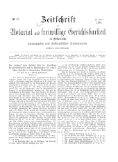 Zeitschrift für Notariat und freiwillige Gerichtsbarkeit in Österreich