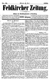 Feldkircher Zeitung