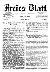Freies Blatt