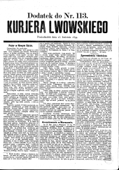 Kuryer Lwowski (Lemberger Courier)