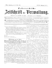 Österreichische Zeitschrift für Verwaltung