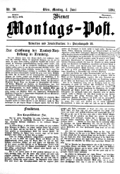 Wiener Montags-Post