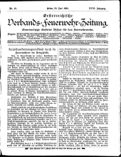 Österreichische Verbands-Feuerwehr-Zeitung