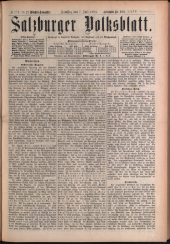 Salzburger Volksblatt: unabh. Tageszeitung f. Stadt u. Land Salzburg