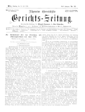 Allgemeine Österreichische Gerichtszeitung