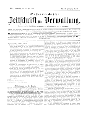 Österreichische Zeitschrift für Verwaltung