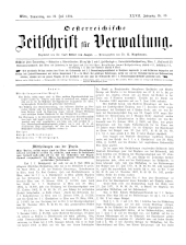 Österreichische Zeitschrift für Verwaltung