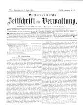 Österreichische Zeitschrift für Verwaltung