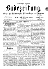 Österreichische Badezeitung