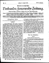 Österreichische Verbands-Feuerwehr-Zeitung