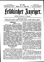 Feldkircher Anzeiger