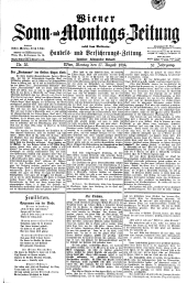 Wiener Sonn- und Montags-Zeitung