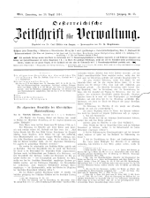 Österreichische Zeitschrift für Verwaltung