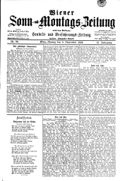 Wiener Sonn- und Montags-Zeitung