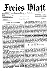 Freies Blatt