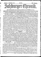Salzburger Chronik