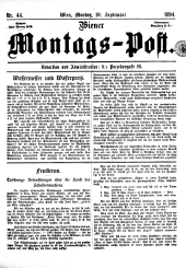 Wiener Montags-Post