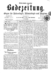 Österreichische Badezeitung