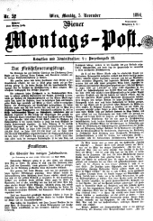 Wiener Montags-Post