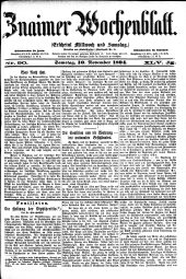 Znaimer Wochenblatt