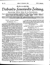 Österreichische Verbands-Feuerwehr-Zeitung