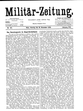 Militär-Zeitung