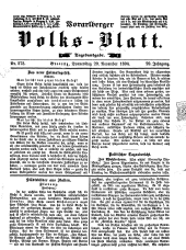 Vorarlberger Volksblatt