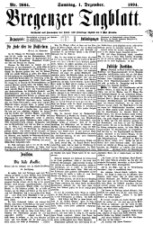 Bregenzer/Vorarlberger Tagblatt