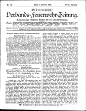 Österreichische Verbands-Feuerwehr-Zeitung