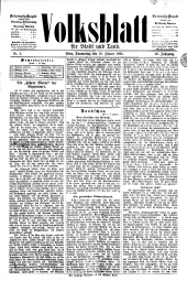 Volksblatt für Stadt und Land