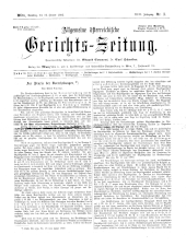 Allgemeine Österreichische Gerichtszeitung