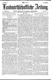 Wiener Landwirtschaftliche Zeitung