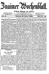 Znaimer Wochenblatt