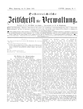 Österreichische Zeitschrift für Verwaltung