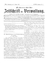 Österreichische Zeitschrift für Verwaltung