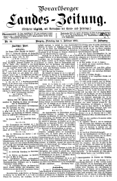 Vorarlberger Landes-Zeitung