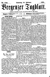 Bregenzer/Vorarlberger Tagblatt