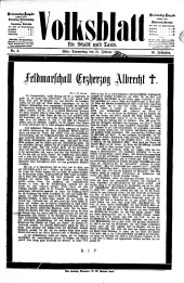 Volksblatt für Stadt und Land