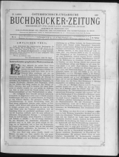 Buchdrucker-Zeitung