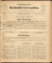 Oesterreichische Buchhändler-Correspondenz