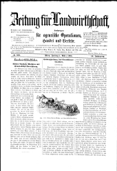 Zeitung für Landwirtschaft