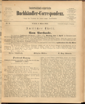 Oesterreichische Buchhändler-Correspondenz