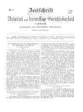 Zeitschrift für Notariat und freiwillige Gerichtsbarkeit in Österreich