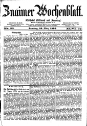 Znaimer Wochenblatt