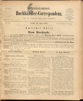 Oesterreichische Buchhändler-Correspondenz