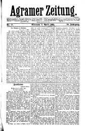 Agramer Zeitung