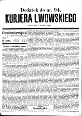 Kuryer Lwowski (Lemberger Courier)