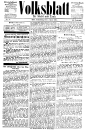 Volksblatt für Stadt und Land